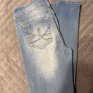 Wallflower Light Blue Skinny Jeans